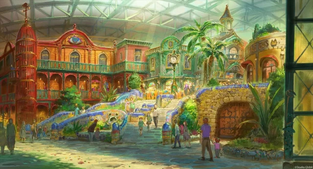 Parco Ghibli - Ghibli no Daisoko Concept Art Parco Ghibli - Ghibli no Daisoko Concept Art